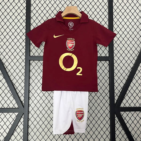 Maillot Arsenal Domicile Retro Enfant 2005 2006